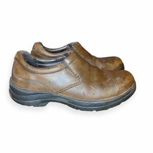 Dansko Men's Size 43 Wynn Brown Leather Casual Loafer US Size 9.5-10 Mens